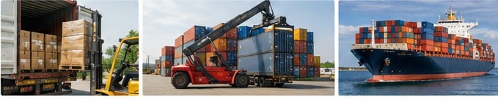 Global export shipping